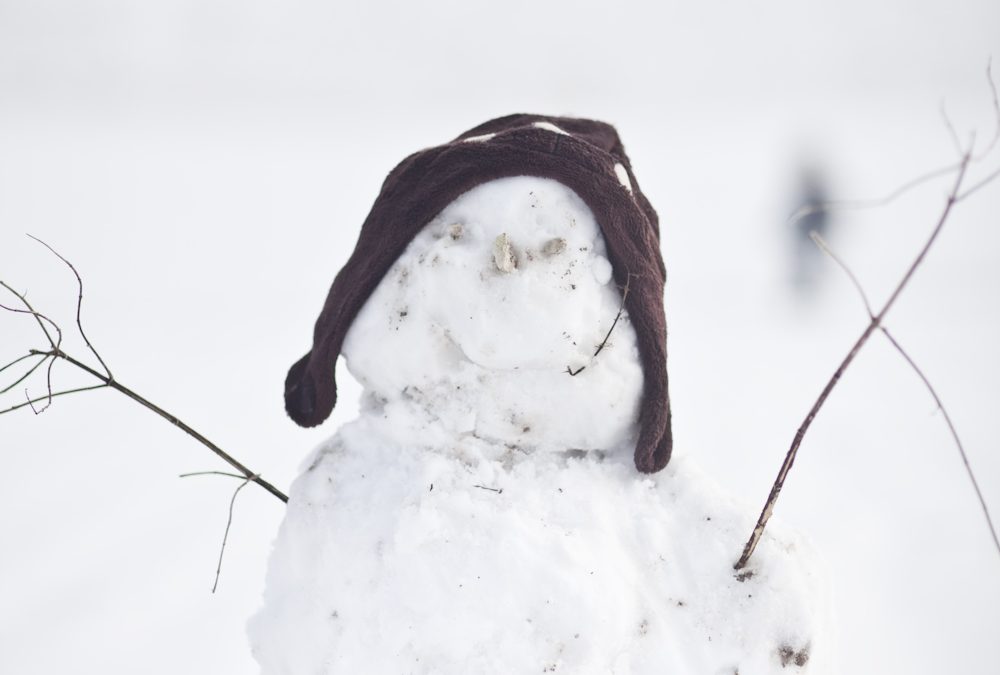 Snowy photos taken in Lewes, East Sussex