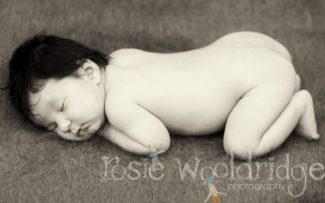 Newborn photography shoot