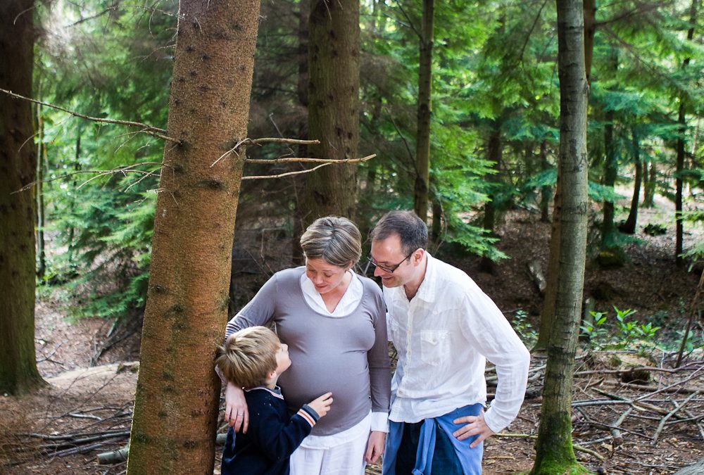 pregnancy shoot at Wilderness Wood, East Sussex