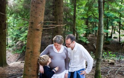 pregnancy shoot at Wilderness Wood, East Sussex